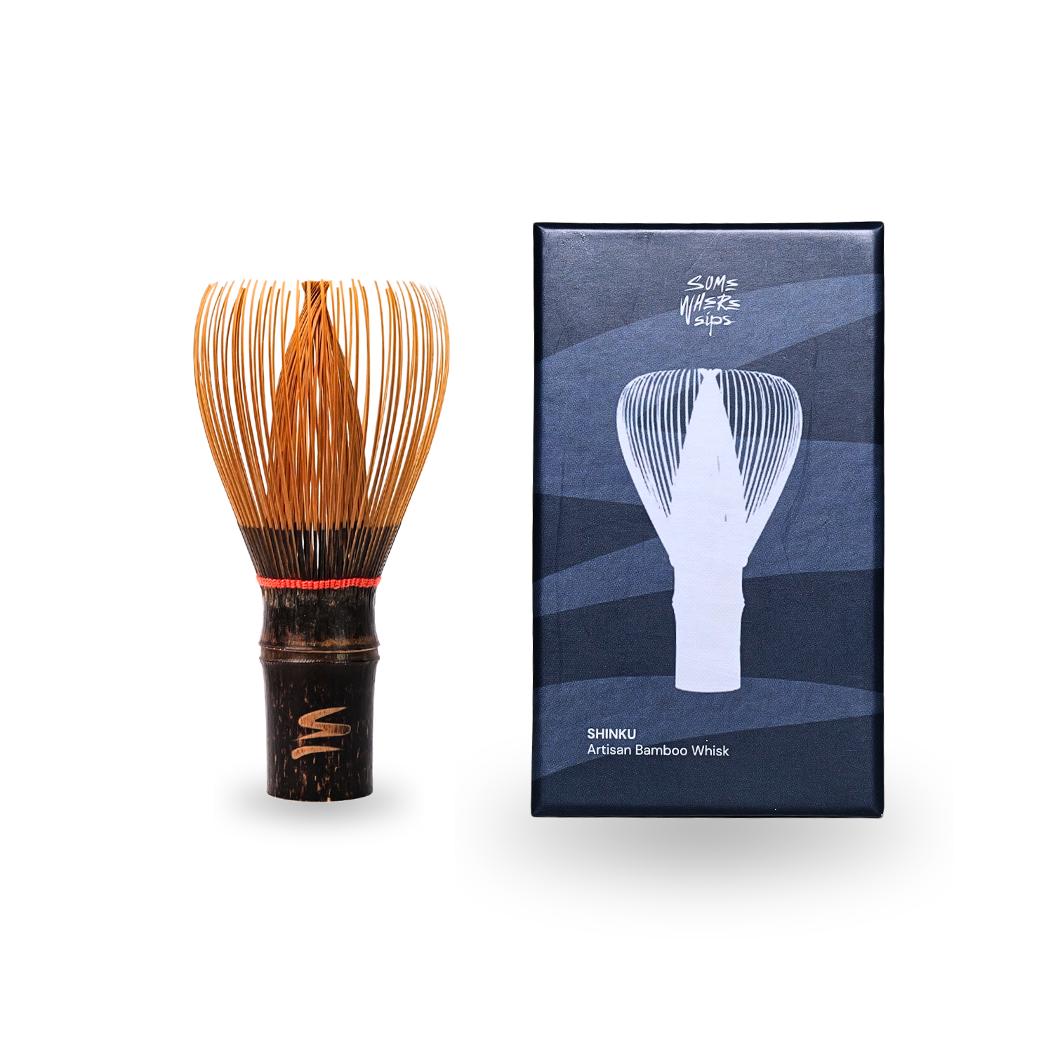 SHINKU Bamboo Matcha Whisk | Shin Chasen